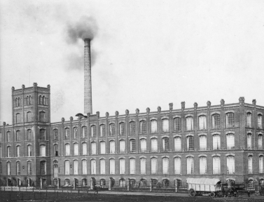 HUESKER company building from the outside in past years