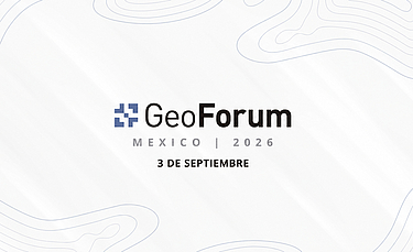 promotional banner for GeoForum Mexico 2026