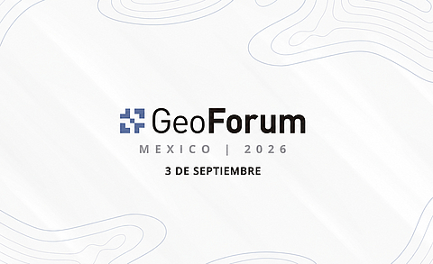 promotional banner for GeoForum Mexico 2026