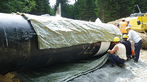 Incomat Pipeline Cover Installation