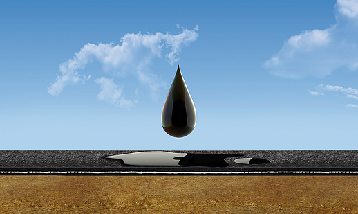Preventing Groundwater Contamination Groundwater protection: Tektoseal Active AS prevents contamination by oil and pollutant absorption in the soil