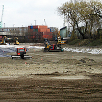 Environmental protection at the port: geosynthetics secure sludge ponds and trap pollutants