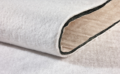 Detailed view of the material in Tektoseal® Active PFAS Material texture of Tektoseal® Active PFAS in detail