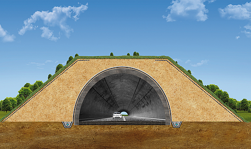 Double Sealing with Tektoseal Clay Double sealing with Tektoseal Clay for reliable tunnel cross-section sealing