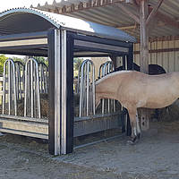 Lubratec feed rake for automated feeding