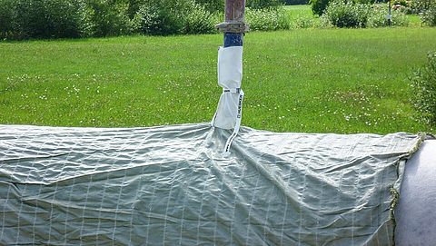 Incomat Pipeline Cover Filling Concreting via filler neck
