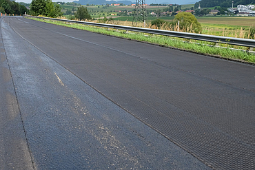 Ha Telit is being laid along the new road