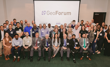 GeoForum educational event group picture